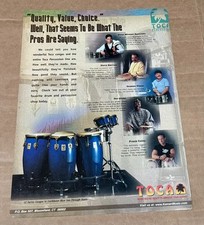 TOCA PERCUSSION - Escovedo / Vilato / Colon / Gibbs / Berrios - 1998 Print Ad picture