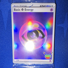 The Pokémon Company Pokemon TCG Basic Psychic Energy pack Holo EN 2026 picture
