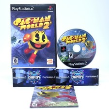 Pac-Man World 2 PS2 Black Label - CIB W/ Manual - PlayStation 2 picture