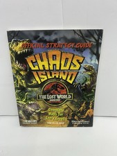Chaos Island: The Lost World Jurassic Park 1997 Official Strategy Guide VG picture