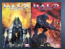 Halo Uprising #2 & 4  NM  Bendis  Maleev  Marvel Comics 2007 2009 picture