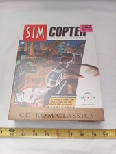 SIM Copter | PC, 1996 | Big Box | COMPLETE, SEALED. picture