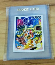 1992 Merlin Nintendo Dynablaster Rare Sticker card NES Game #270 Mint picture