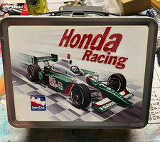 Honda Racing IndyCar Series Metal Lunchbox & Thermos Set picture