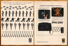 1990 Ninja Spirit Turbo Grafx 16 Vintage Print Ad/Poster Retro Video Game Art picture
