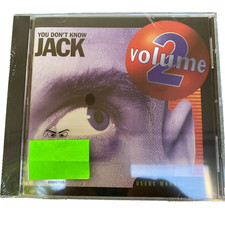 New Sealed You Don’t Know Jack Volume 2 CD Rom Computer Trivia Game User Manual picture