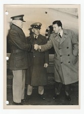 1941 Original Press Photo WWII Henry Ford II HH Arnold James Doolittle Army picture
