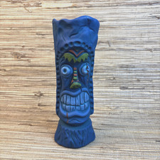 Max's South Seas Toe Guanko Tiki Mug Big Toe Blue Matte Glaze ED 8.5
