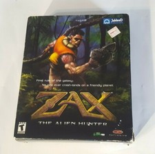 Zax The Alien Hunter Big Box PC Game 2001 JoWood Prod. (Box/Game/Manual/Insert picture