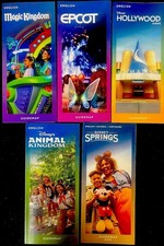 NEW 2026 Walt Disney World Theme Park Guide Maps 5 Maps - Newest Available picture
