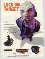 1997 EagleMAX Flight Stick Joystick PS1 Vintage Print Ad/Poster 90s Kid Art Rare picture