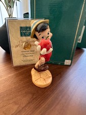 New Walt Disney Classics Collection Pinocchio Goodbye Father Figurine COA & Box picture