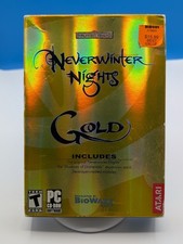 Neverwinter Nights GOLD Edition Factory Sealed 2003 Windows PC Medium Box picture