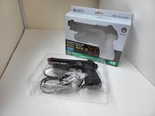 NEW BERETTA WIRED LIGHT GUN FOR ORIGINAL XBOX ONLY FOR OLDER CRT TUBE TYPE TV'S picture