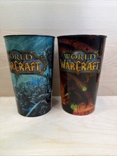 World of Warcraft WOW Plastic Tumbler Cups Set of 2 Limited Edition picture