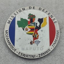 French Defense Mission Maputo Mozambique Zimbabwe Eswatini Zambia Challenge Coin picture