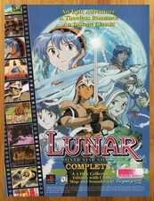 1998 Lunar Silver Star Story Complete Playstation 1 PS1 Print Ad/Poster Game Art picture