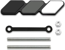 TRD Grille Badge Emblem Tri Color Insert Trim for Tacoma 4Runner Tundra Rav4 picture