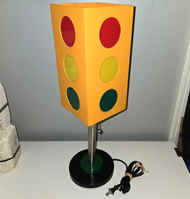 Vtg Y2K Traffic Light Lamp iCarly Decor Shay Kitchen Pop Art 2001 Memphis Style picture
