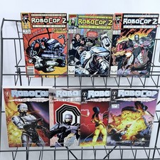 RoboCop Prime Suspect 1-4 & Movie Adaptation 1-2 Lot Ed-209 Key picture