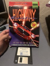 Highway Hunter PC 1994 Video Game 3.5 Diskette Rare Vtg picture