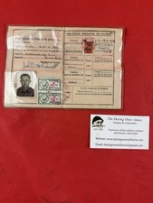 Vintage 1972 American’s Cambodian Drivers License Pre Pol Pot picture