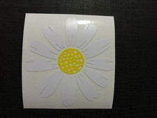 Perfect Cute Daisy Flower White Sticker Vinyl Decal Waterproof to Decorate picture