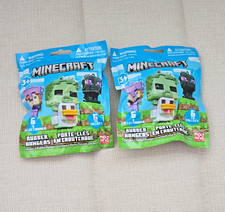 Minecraft Mojang Studios Just Toys Intl Rubber Keychain Blind Bag Multicolor picture