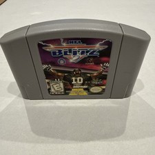 NFL Blitz (Nintendo 64 N64, 1997) ☆ Authentic ☆ picture