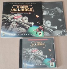 Star Wars X-Wing Alliance PC Video Game Manual Reference Card Lucas Arts picture