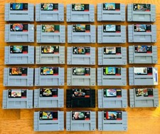 U PICK Super Nintendo SNES Games - Lethal Enforcers Winter Olympics Revolution X picture
