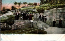 Vintage Hot Springs Arkansas Hale Hot Spring Raphael Tuck Postcard 1906 picture