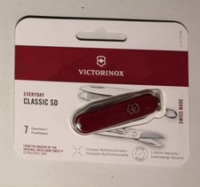 Victorinox Swiss Army Classic SD Red Pocket Knife - 7 Functions picture