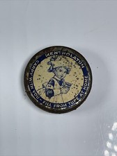 Vintage Lithographed Tin Mentholatum Pocket Purse Design Medicine Advertising picture
