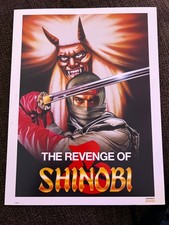 The revenge of Shinobi 8X10 Collectors Photos with certificate of authenticity picture