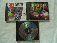 Streets of Sim City--SZONE:---Sim Copter Pc cd Lo picture