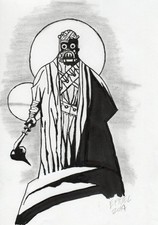 Tusken Raider by Erik Fidel - 5.5 x8.5  _Sand People picture