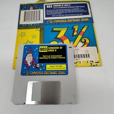 RARE Kingdom Of Kroz II 2 Commodore 64  Floppy Disk IBM TESTED* 3.5 picture