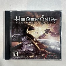 Hegemonia Legions of Iron, 2002, PC CD-ROM, Very Good Mint picture