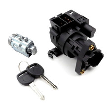 Ignition Switch & Ignition Lock Cylinder with 2 Keys Compatible with 1997-2005 C picture