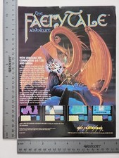 Faery Tale Adventure Commodore 64 128 Computer Game Pc Print Advertisement picture
