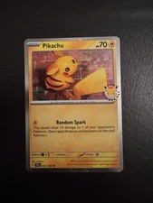 Pokemon TCG Pikachu Pokemon Day Promo Stamped 051/162 Holo picture