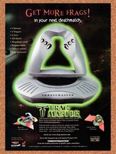 1998 Thrustmaster Frag Master Gaming Mouse Original Advertisement / Promo v4 picture
