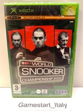 WORLD CHAMPIONSHIP SNOOKER 2005 XBOX - NEW SEALED - NEW SEALED PAL VERSION picture
