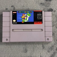 Super Mario World SNES Super Nintendo Cartridge SNS-MW-USA 1991 picture
