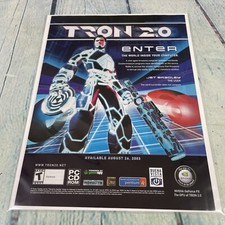 2003 Tron 2.0 Video Game Vintage Print Ad/Poster Promo Art Magazine Page picture