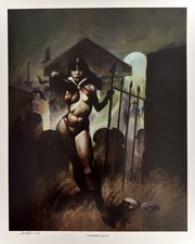 Vampirella: Vampire Gate - 12x15 LE Art Print Signed by Mike Hoffman w/COA picture