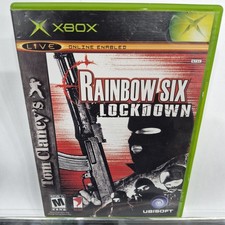 Tom Clancy's Rainbow Six: Lockdown (Microsoft Xbox, 2005) With Manual  picture