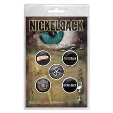 Nickelback - Silver Side Up Button Badge Set (Set of 5) picture