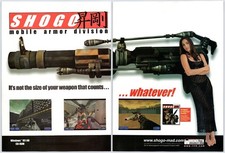 Shogo Mobile Armor Division - PC - Vintage Original Print Ad/Poster Promo 1998 picture